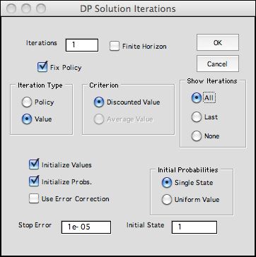 solver dialog