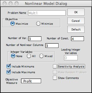 math programming dialog