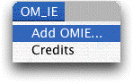 OMIE Menu